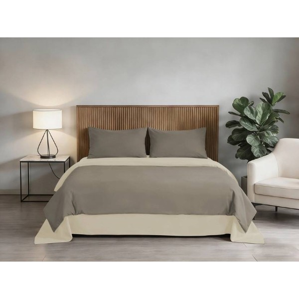 Фото - Комплект постельного белья SOHO 150х200 Coffe/Beige (PATTERN 21-S)